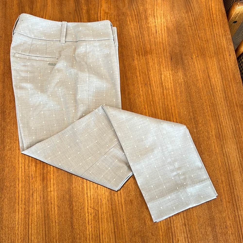 Calvin Klein Pressed Polka Dot Trousers